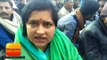 गौलापार से आईएसबीटी हटाने के विरोध में धरने पर बैठे कांग्रेसी