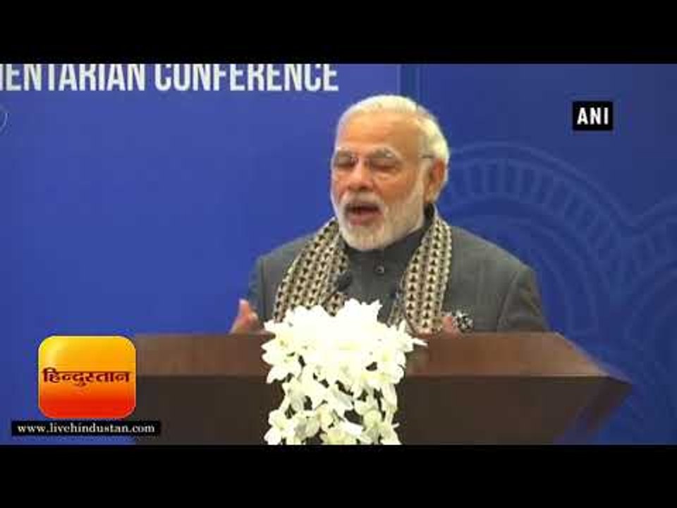 प्रधान मंत्री मोदी ने पहली पीआईओ संसदीय सम्मेलन का उद्घाटन किया