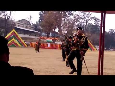 अल्मोड़ा में आर्मी दिवस पर सेना के बैंड ने मनमोहा