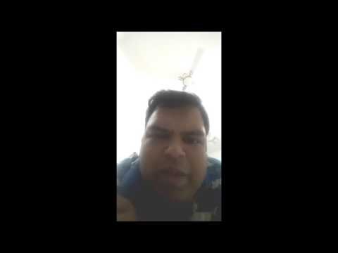 Last video of Buxar DM Mukesh Pandey before he commit suicide