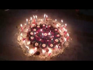 उत्तर प्रदेश समाचार II रविदास जयंती की पूर्व संध्या पर कैंडिल व दिये जलाए