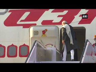 वर्ल्ड इकोनॉमिक फोरम: स्वि‍ट्जरलैंड के दावोस के लिए रवाना हुए पीएम मोदी