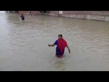 कानपुर कटरी में सैकड़ों लोग पानी से घिरे II Hundreds of people surrounded by water in Kanpur
