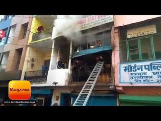 नैनीताल में टेंट हाउस में लगी आग से लाखों का सामान जलकर खाक