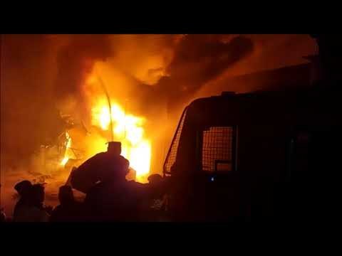 बिहार न्यूज: फारबिसगंज में भयावह आग से 14 दुकानें जलकर राख