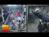 CCTV: चलती ट्रेन से गिरा बच्चा, RPF कॉस्टेबल ने बचाई जान