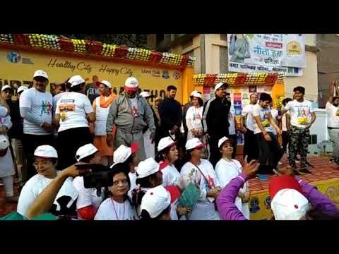 यूपी समाचार II केंद्रीय मंत्री अनुप्रिया के साथ मैराथन में दौड़ा पूरा मिर्ज़ापुर