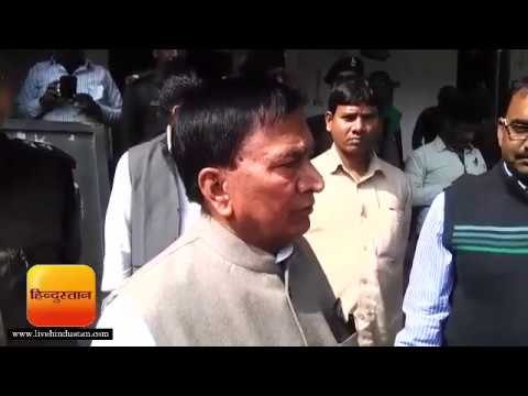 इंटर की परीक्षा का जायजा लेने लखीसराय पहुंचे शिक्षा मंत्री कृष्णनंदन प्रसाद वर्मा