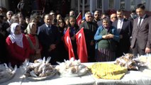 Tunceli'de Afrin Şehitleri İçin Niyaz Dağıtıldı