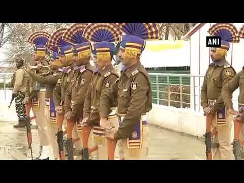 श्रीनगर मुठभेड़ II Wreath laying ceremony of CRPF jawan MD Mujahid Khan heldhoudhary performed
