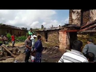 Three cylinders burst in Lohaghat's Maladhek village