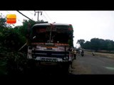 हरिद्वार: गड्ढे में अनियंत्रित होकर पोल से टकराई बस, एक यात्री की मौत II  Road accident in Haridwar