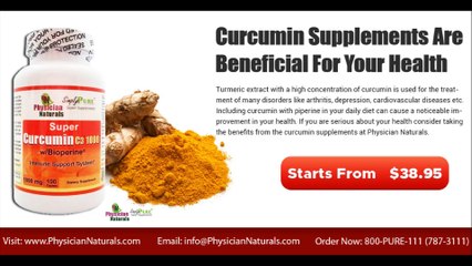 Curcumin Health Supplements