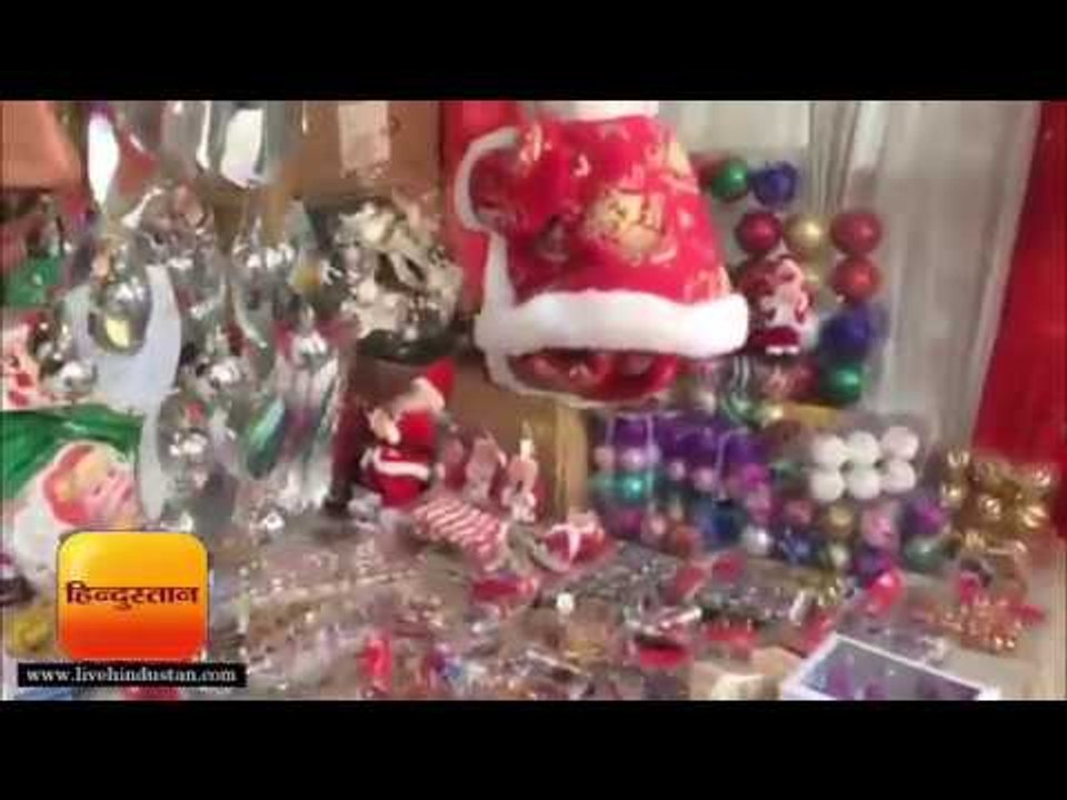 क्रिसमस के मौके पर सजे रांची के चर्च, बाजारों में रौनक