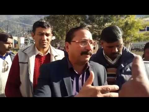 उत्तरकाशी में धरने पर बैठे ग्रामीणों की सुध लेने पहुंचे विधायक