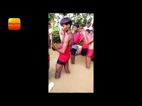 बाढ़ का कहर: बचाव में उतरी NDRF की टीमें II flood alert in Bihar