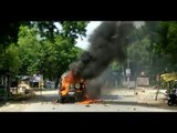 औरैया: पुलिस और सपाइयों में हिंसक झड़प II Nomination of district panchayat president in Auraiya