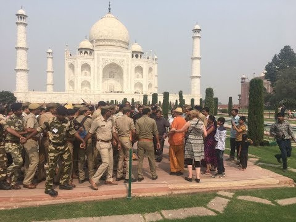 आगरा दौरा योगी ने किया ताज का दीदार II Chief Minister Yogi Adityanath in Agra, Agra Hindi News