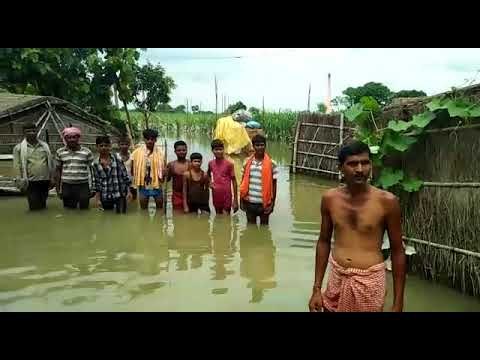 Flood water spread in thirty new villages of Sidhwaliya and Baikunthpur