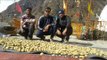 Police first time planted potatoes in Kedarnath, Rudraprayag Hindi News   Hindustan converted