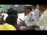 BJP legislator Supporters beaten traffic constable in Lucknow
