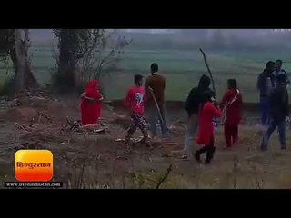 जमीन कब्जे का विरोध किया तो महिलाओं पर बरसाईं लाठियां II  Kanpur Hindi News