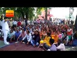 हल्द्वानी में गावों को नगर निगम में मिलाने के विरोध में ग्रामीणों का प्रदर्शन
