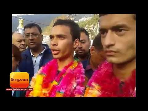 हल्द्वानी: 315 किलोमीटर की दौड़ पूरी कर वापस नैनीताल लौटे दो छात्र
