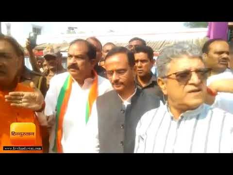 डिप्टी सीएम डॉ दिनेश शर्मा ने मेयर व पार्षद प्रयाशियों का नामांकन कराया