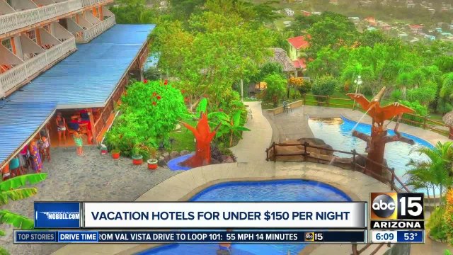 Vacation hotels for under $150 per night