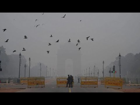 खतरा ठंड के साथ दिल्ली की हवा हुई जानलेवा II smog in delhi ncr air pollution level increases