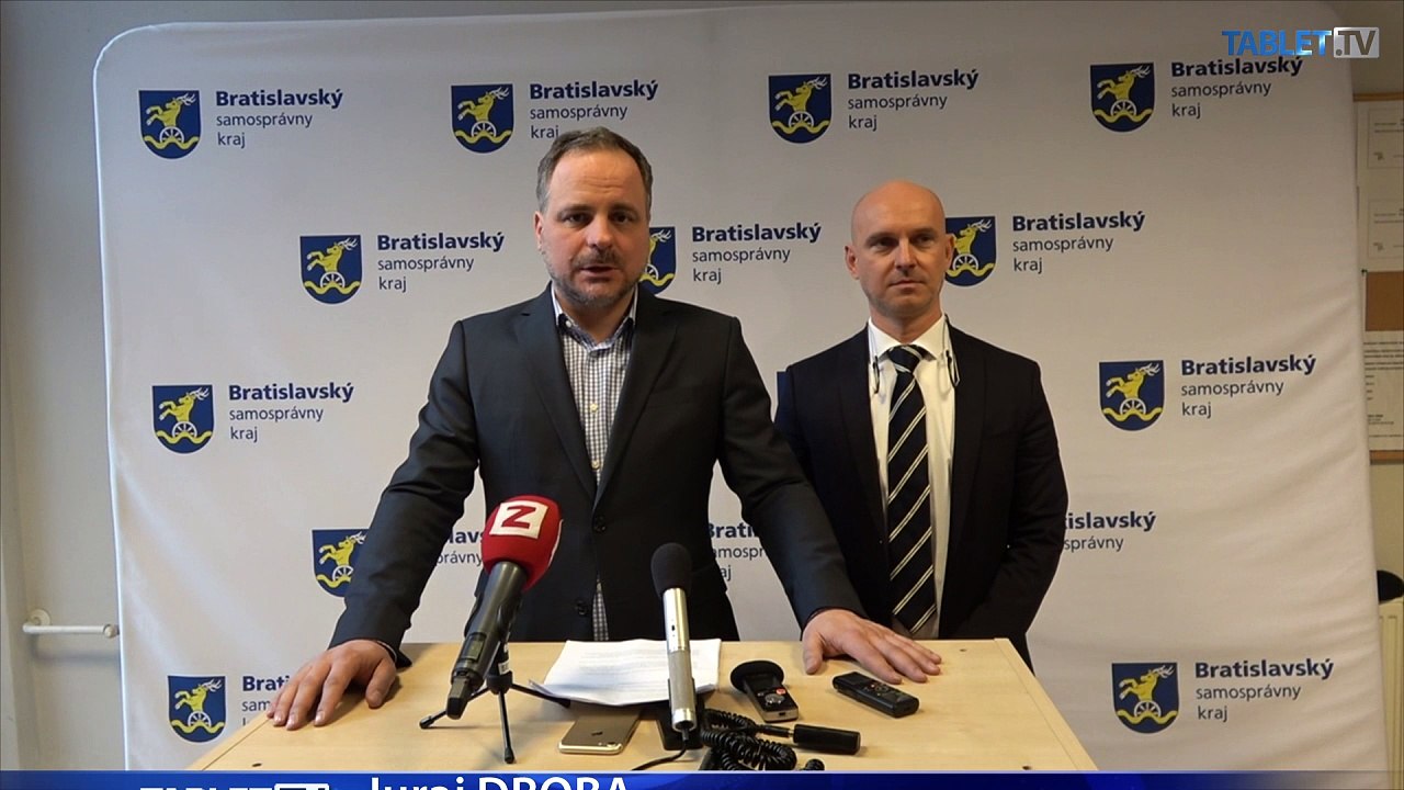 ZÁZNAM: Brífing predsedu BSK Juraja Drobu a poradcu predsedu BSK pre oblasť školstva Branislava Gröhlinga
