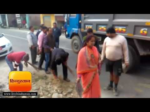 विधायक महेश नेगी ने मासी बाजार में चलाया सफाई अभियान