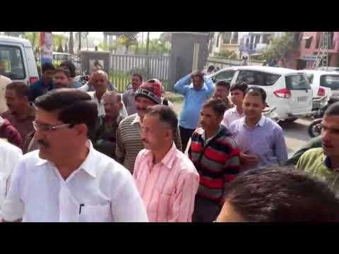 हल्द्वानी में नगर निगम के विस्तार के विरोध में ग्रामीणों ने फूंका पुतला