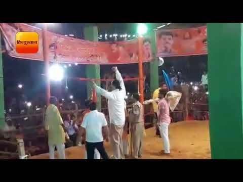 दंगल में महाबली की उपाधि से द ग्रेट खली विभूषित II The Great Khali , Uttar Pradesh up Hathras