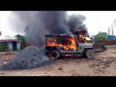 पटना में अतिक्रमण हटाने गई पुलिस पर पथराव फायरिंग, कई लोग घायल