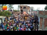 अलीगढ़ : धमाके से 6 मकान क्षतिग्रस्त, दो की मौत, 12 घायल II gas cylinder collapse,two dead, Aligarh