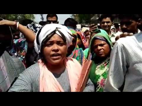 Harvara people jammed Allahabad-Kanpur road for more than one hour