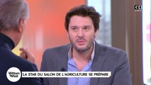 La star du salon de l'agriculture se prépare