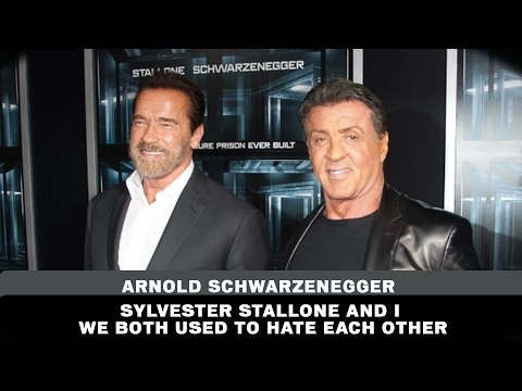 Archive - 2014 || Sylvester Stallone and I We both used to hate each other - Arnold