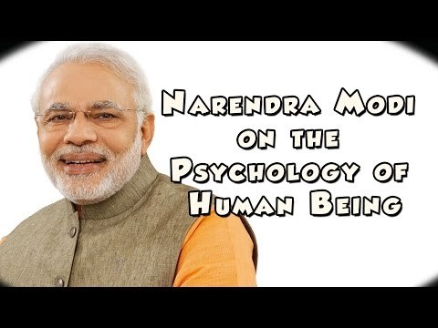 Narendra Modi on the Psychology of Human Being