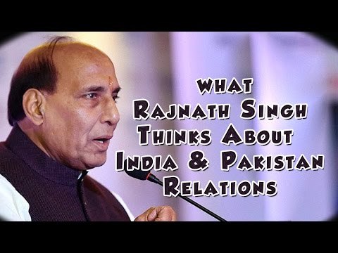 Archive - 2015 || This is what Rajnath Singh Thinks About India's Relations with Pakistan