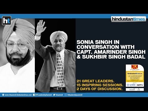 Sukhbir Singh Badal and Capt. Amarinder Singh debate each other over Punjab