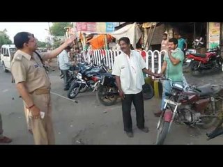 SP came on road and controlled traffic in Gonda