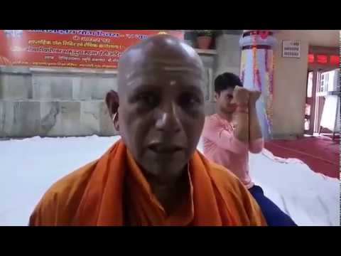 Yoga Guru giving some tips on Yoga