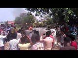 Students create riots in bihar sharif railway station