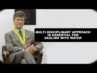 Multi disciplinary approach is essential for dealing with water