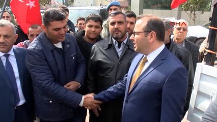 Hatay Pazarcılardan Mehmetçik'e Destek Konvoyu