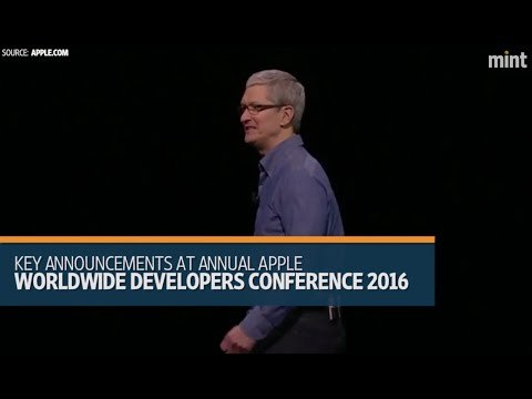 Key announcements at annual Apple WWDC 2016