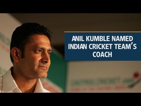 Anil Kumble named Indian cricket team's coach for next one year